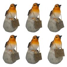 Robin Graveside Tribute - Special Relative Christmas Memorial Garden Bird Plaque
