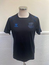 Hummel Everton Away 2021-2022 Black Training Shirt Jersey Camisa Size Medium