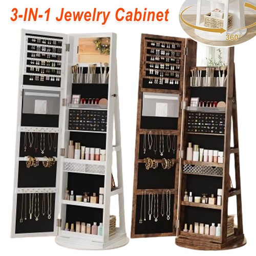 360 swivel jewelry cabinet - swivel,