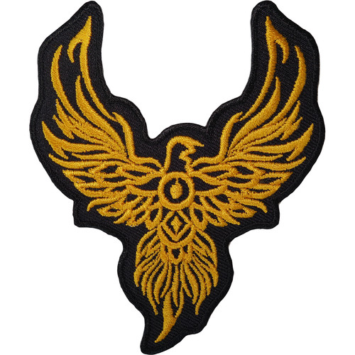 Phoenix iron patch bird - iron,