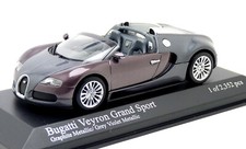 Minichamps 400 110830 - Bugatti EB 16.4 Veyron Grand Sport Grey - Passenger Car 1:43
