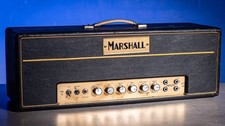Marshall JTM45 Gold Block Logo Head 1965 - Black