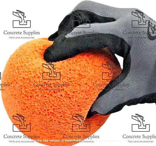 Concrete pump clean - concrete,