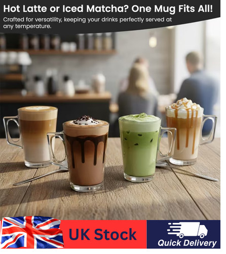 Latte coffee glasses - coffee,