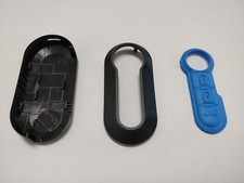 COVER black AND BLUE BUTTONS FIAT PANDA DUCATO BRAVO 500 PUNTO EVO LANCIA DELTA Y