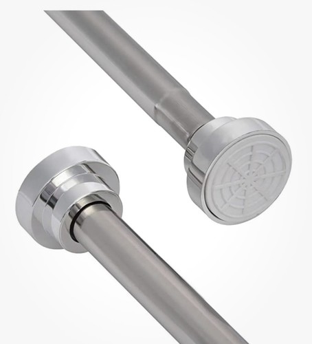 Shower curtain rail rod - 2x,