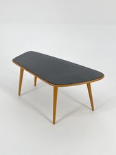 * MINIATURE KIDNEY TABLE TABLE DOLLS HOUSE FURNITURE 1950s Rockabilly Wooden Vintage