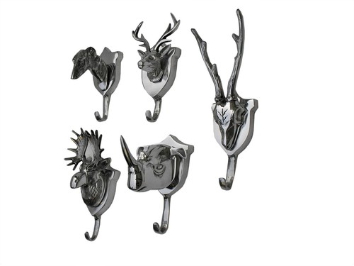Metal wall hooks - wall,