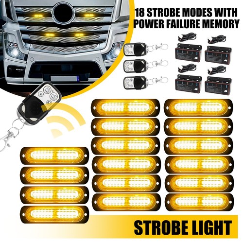 Led amber recovery - recovery, strobe