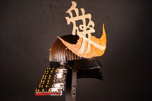 Samurai helmet iron - helmet, kabuto