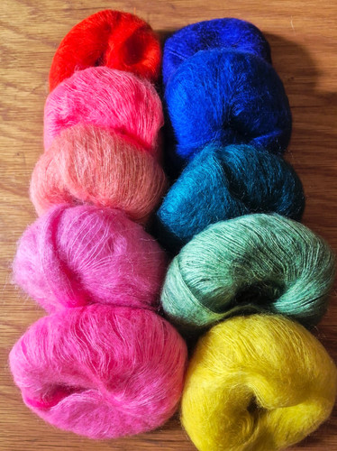 25g balls rowan kidsilk - 25g,