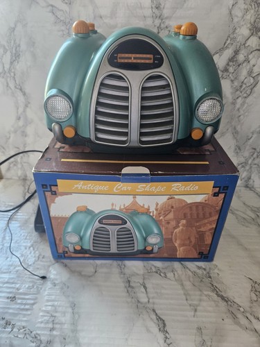 Antique car shape radio - car,
