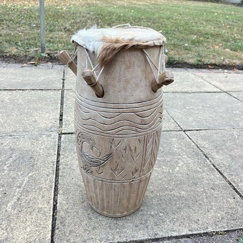 West african kpanlogo drum - african,