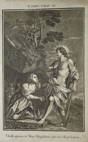 Christ appears mary - christ,