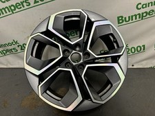 SKODA OCTAVIA VRS MK4 19'' GREY DIAMOND CUT ALLOY WHEEL GENUINE 5E3601025T