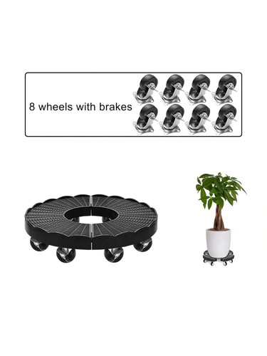 Adjustable plastic plant pot - adjustable,