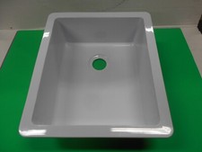 *LIPPERT 209629 WHITE SQUARE SINGLE SINK 15" X 13" FREE SHIPPING 