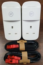 2 x BT Mini Connectors v2 VERSION 2 1000Mb Gigabit Powerline Adapters NEW MODEL