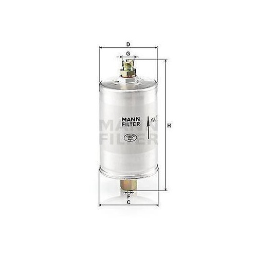 Mann filter 726 fuel - fuel,