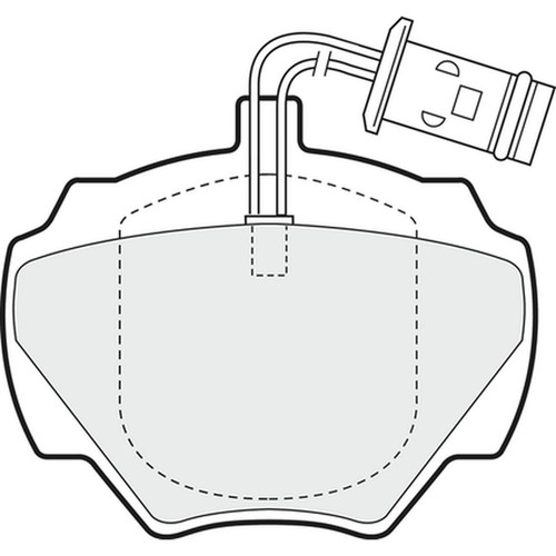 Brake pads set - pads,