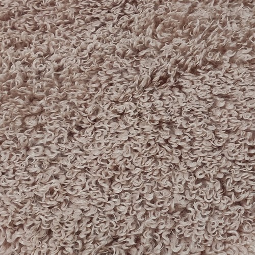 Curly shaggy dust pink premium - dust,