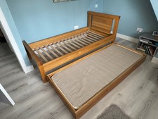 Aspace Solid Oak Single & Truckle Bed