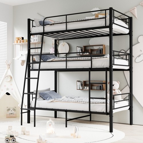Triple bunk bed - bunk,