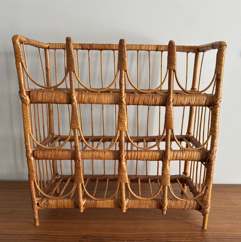 Vintage bamboo bottle wine - vintage,