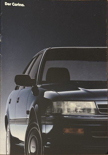 Toyota carina brochure - carina,