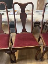 Queen Anne Mid Century dining chiars FIRST COLLECTION