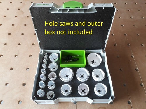 Custom foam hole saw insert - custom,