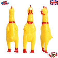 Creative Rubber Yellow Screaming Chicken Small Pet Squeaky Toy Pet Dog Chew Toys
