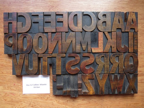 Letterpress type day - type, --