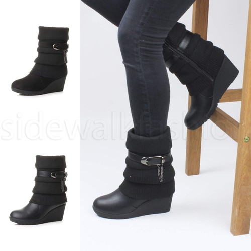 Womens ladies mid - , heel