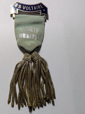 S.S. Voltaire Antique Badge