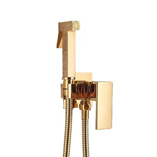 Gold shower bidet handheld - gold,