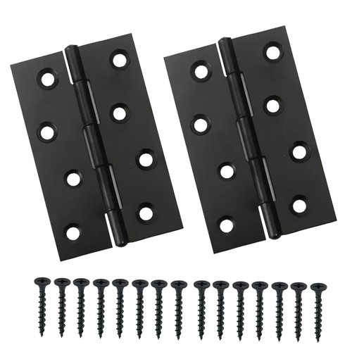 Pair large 100mm black - pair, 4"/100mm