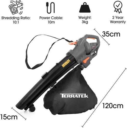 Terratek 3000w leaf blower - 3000w,