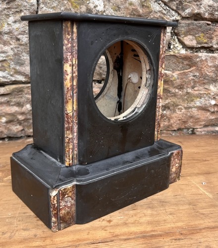 Antique marble black brown - marble,