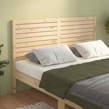 Bed Headboard 166x4x100 cm Solid Wood Pine vidaXL