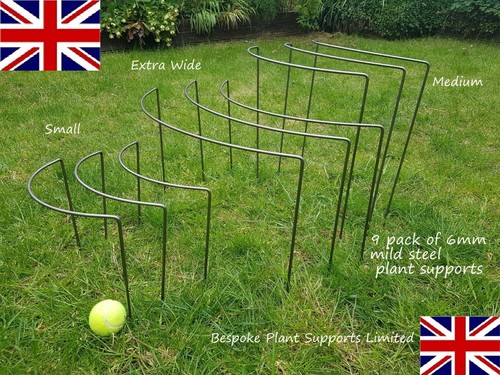Plant supports metal pack - metal, 9