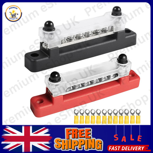 Way power distribution block - 6,