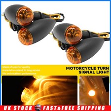 4Pcs Black Bullet Motorcycle