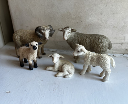 Schleich sheep lambs set - schleich,