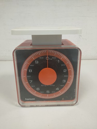 Hanson kitchen scale orange - kitchen,