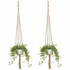 MACRAME JUTE PLANT HANGER