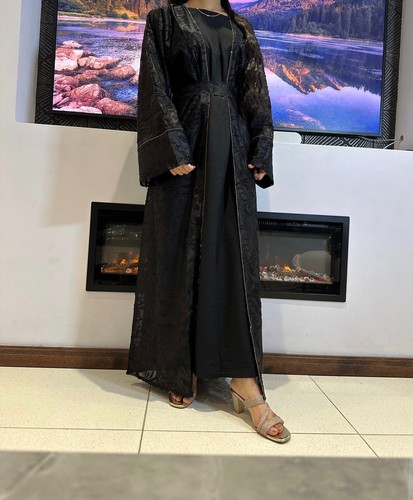 Dubai open abaya muslim women - abaya,