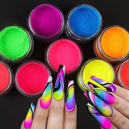 Colour set neon pigment - 12,