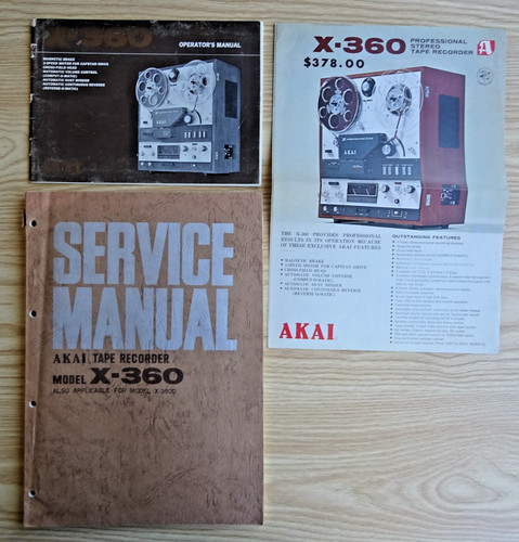 Akai 360 service manual - akai,