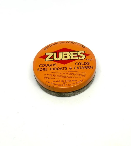 Vintage zubes coughs colds - zubes,